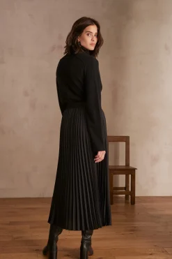 Maison 123 Jupes Longues Et Midi|Jupes Noires><noscript><img width=