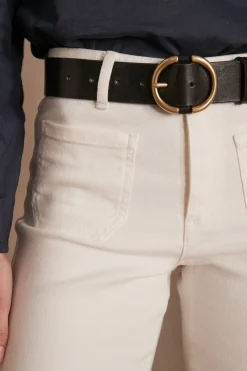 Maison 123 Jeans Flare Et Bootcut|Jeans Blancs>LOLA FLARE SURTEINT BLANC