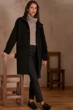 Maison 123 Manteaux Longs|Manteaux Courts>Manteau ALPHA NOIR