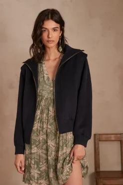 Maison 123 Manteaux Longs|Manteaux Courts>Manteau SANTONIN MARINE