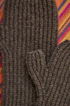 Maison 123 Gants>Mitaines en laine ANA OLIVE