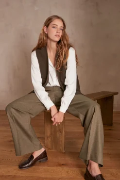 Maison 123 Pantalons Fluides|Pantalons Larges><noscript><img width=