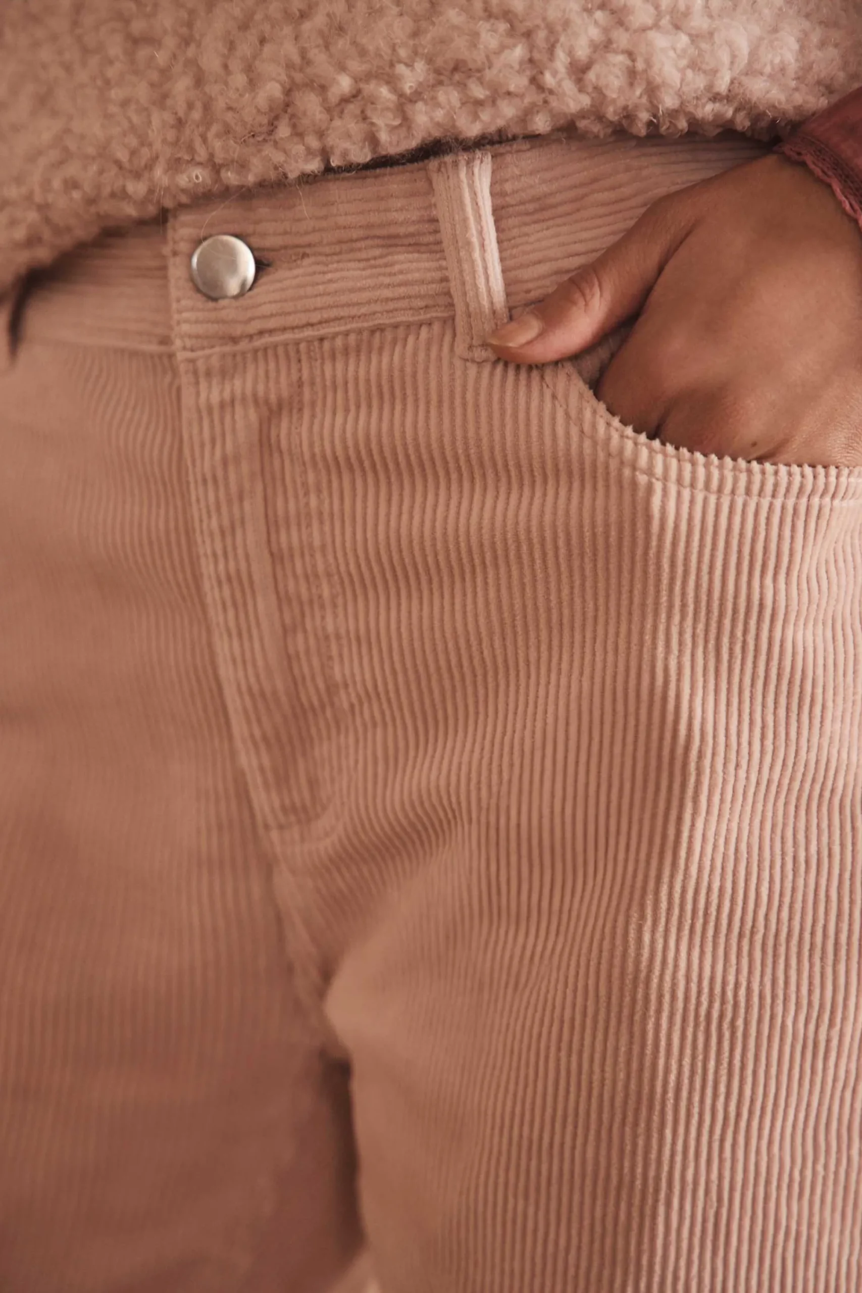 Maison 123 Pantalons Larges|Pantalons En Velours>Pantalon FIDJI PRIMEROSE