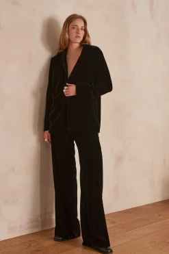 Maison 123 Pantalons Larges|Pantalons Noirs>Pantalon FLO NOIR