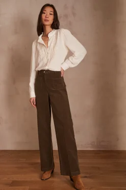 Maison 123 Pantalons En Velours><noscript><img width=