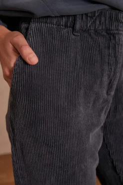 Maison 123 Pantalons En Velours>Pantalon SABIL CANARD FONCE
