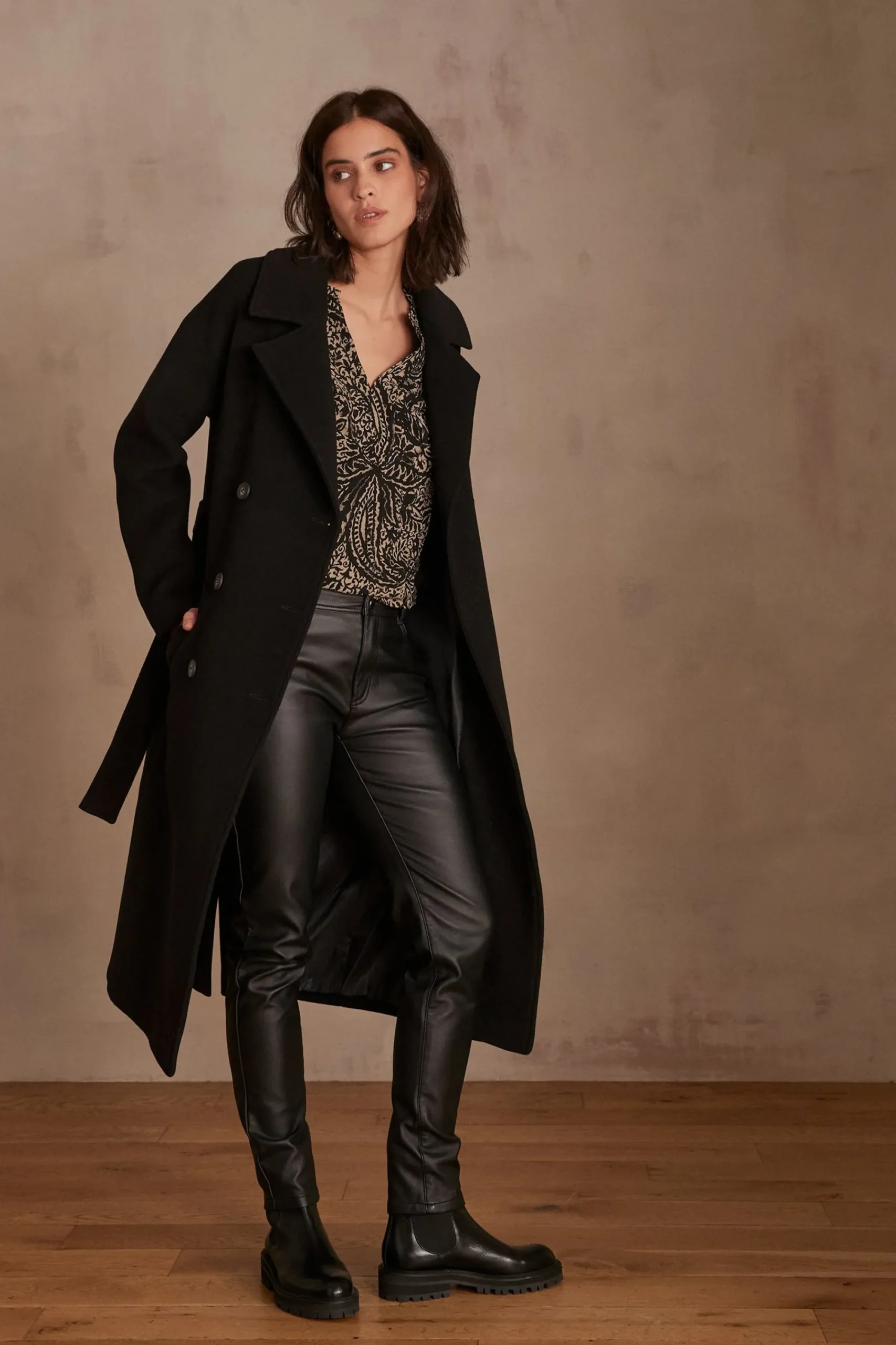 Maison 123 Pantalons Noirs>Pantalon SULTAN NOIR