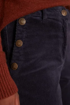 Maison 123 Pantalons Larges|Pantalons En Velours>Pantalon velours MOSS ENCRE
