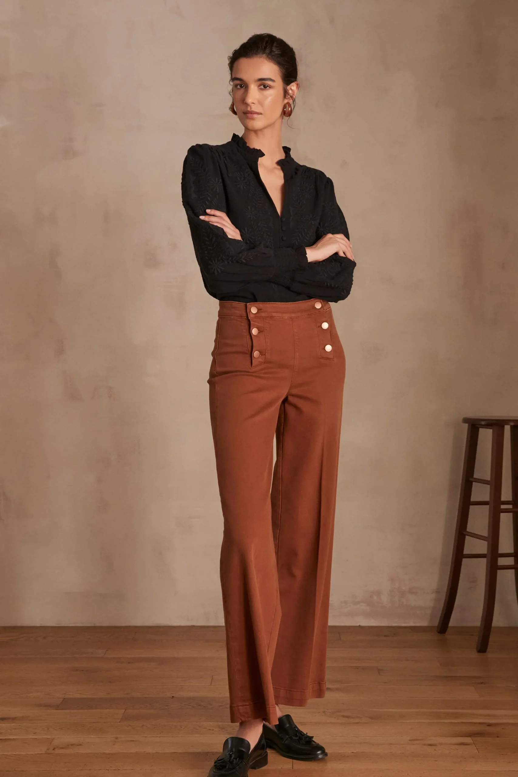 Maison 123 Jeans We Care|Jeans Taille Haute>Pantalon wideleg OXAN TOMETTE