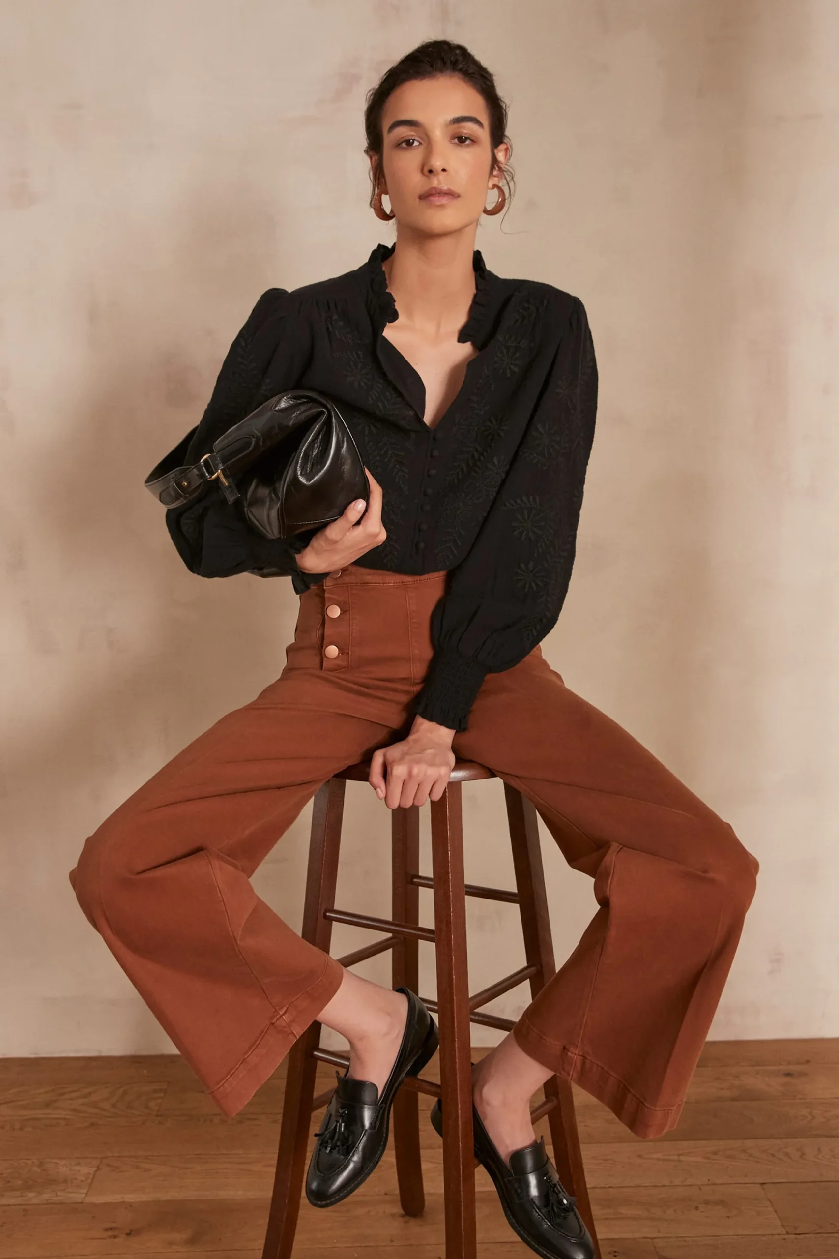 Maison 123 Jeans We Care|Jeans Taille Haute>Pantalon wideleg OXAN TOMETTE