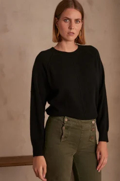 Maison 123 Pulls En Cachemire>Pull en cachemire ARY NOIR