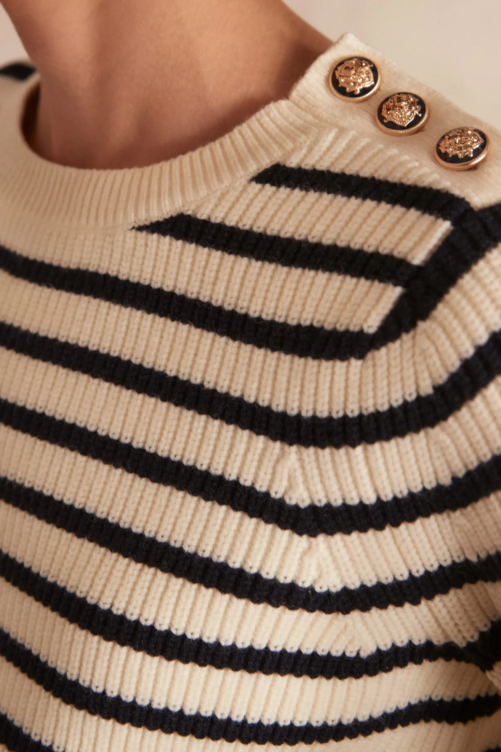 Maison 123 Pulls Col Rond|Marinières>Pull SAM MARINE