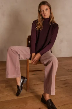 Maison 123 Pulls Sans Manches>Pull sans manches COSTA AUBERGINE
