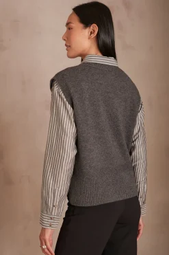 Maison 123 Pulls Sans Manches><noscript><img width=