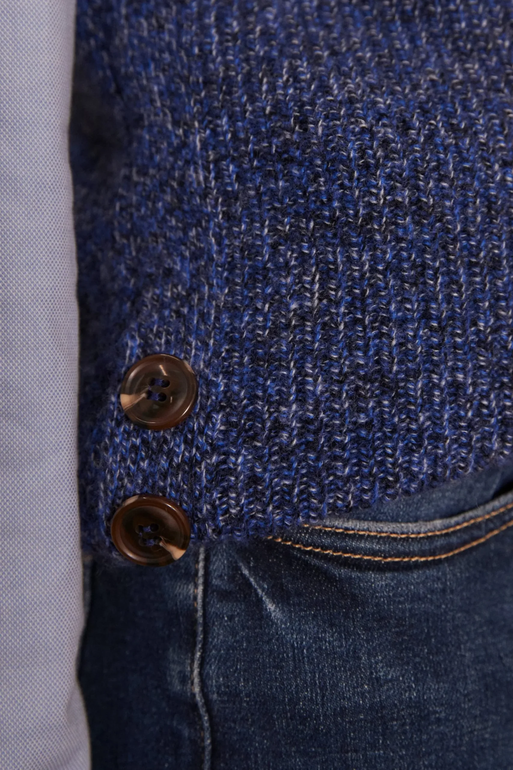 Maison 123 Pulls Sans Manches>Pull sans manches en laine LEROY BLEU ROI