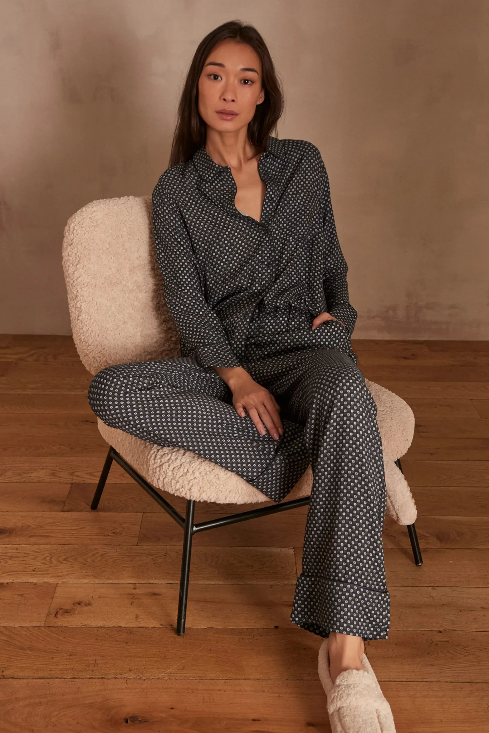 Maison 123 Blouses Et Chemises Imprimées|Pyjamas>Pyjama MORPHEE MARINE