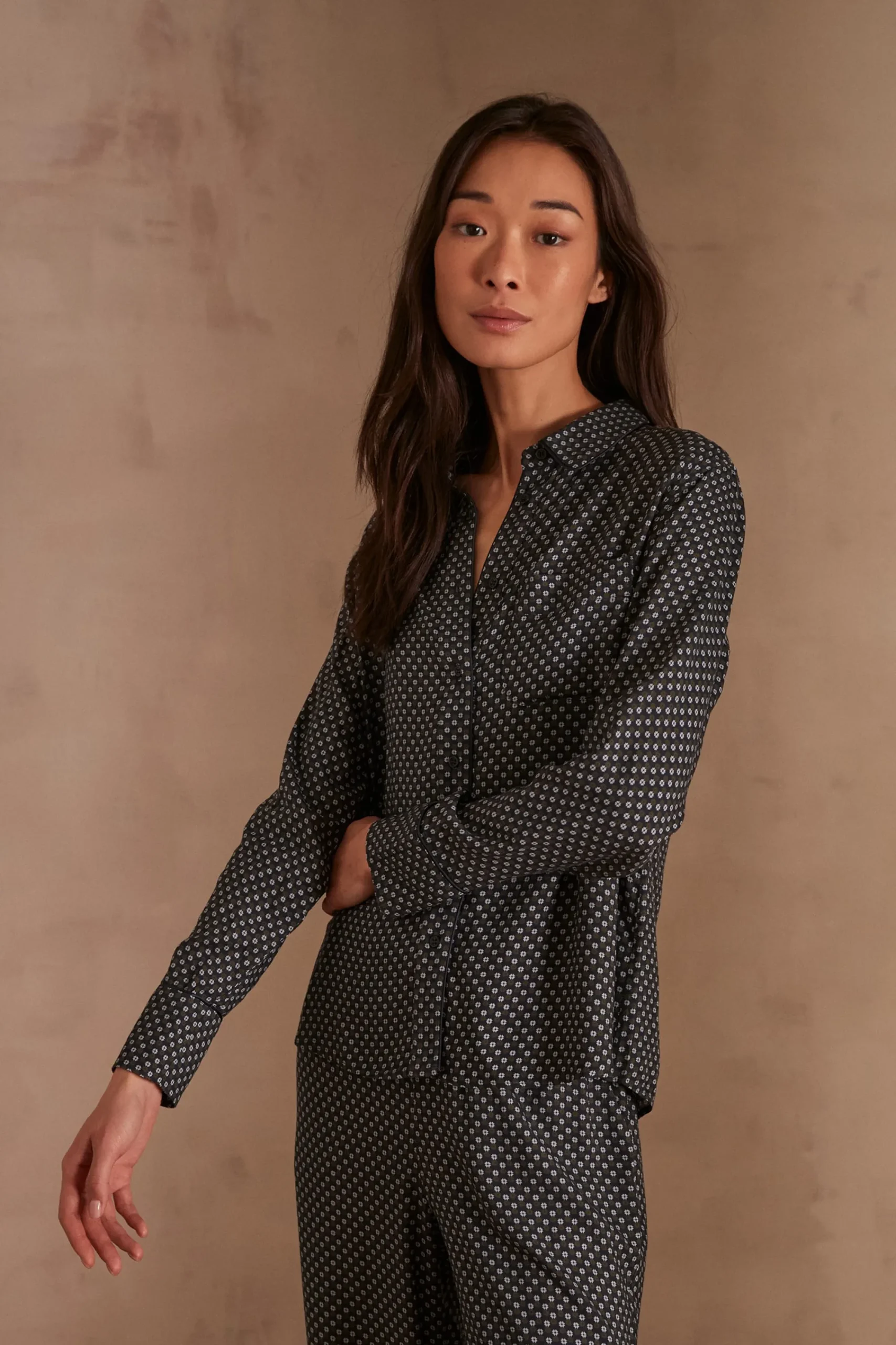 Maison 123 Blouses Et Chemises Imprimées|Pyjamas>Pyjama MORPHEE MARINE