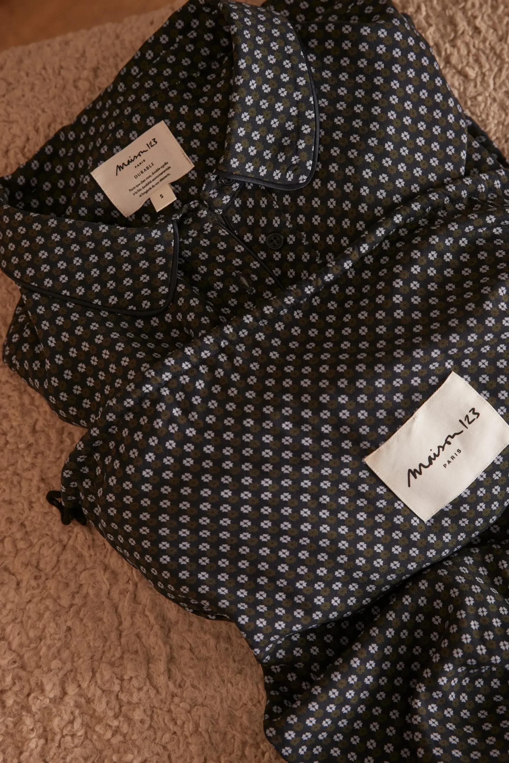 Maison 123 Blouses Et Chemises Imprimées|Pyjamas>Pyjama MORPHEE MARINE