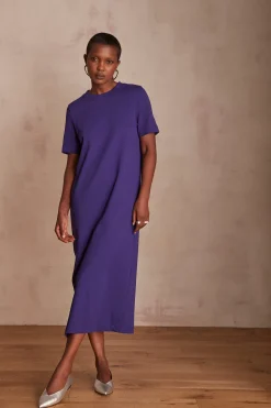Maison 123 Robes En Maille|Robes Longues>Robe AXEL VIOLET