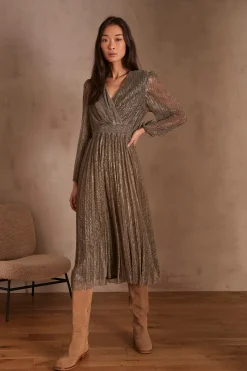 Maison 123 Robes Longues|Robes De Soirée>Robe HELGA OR