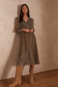 Maison 123 Robes Longues|Robes De Soirée>Robe HELGA OR