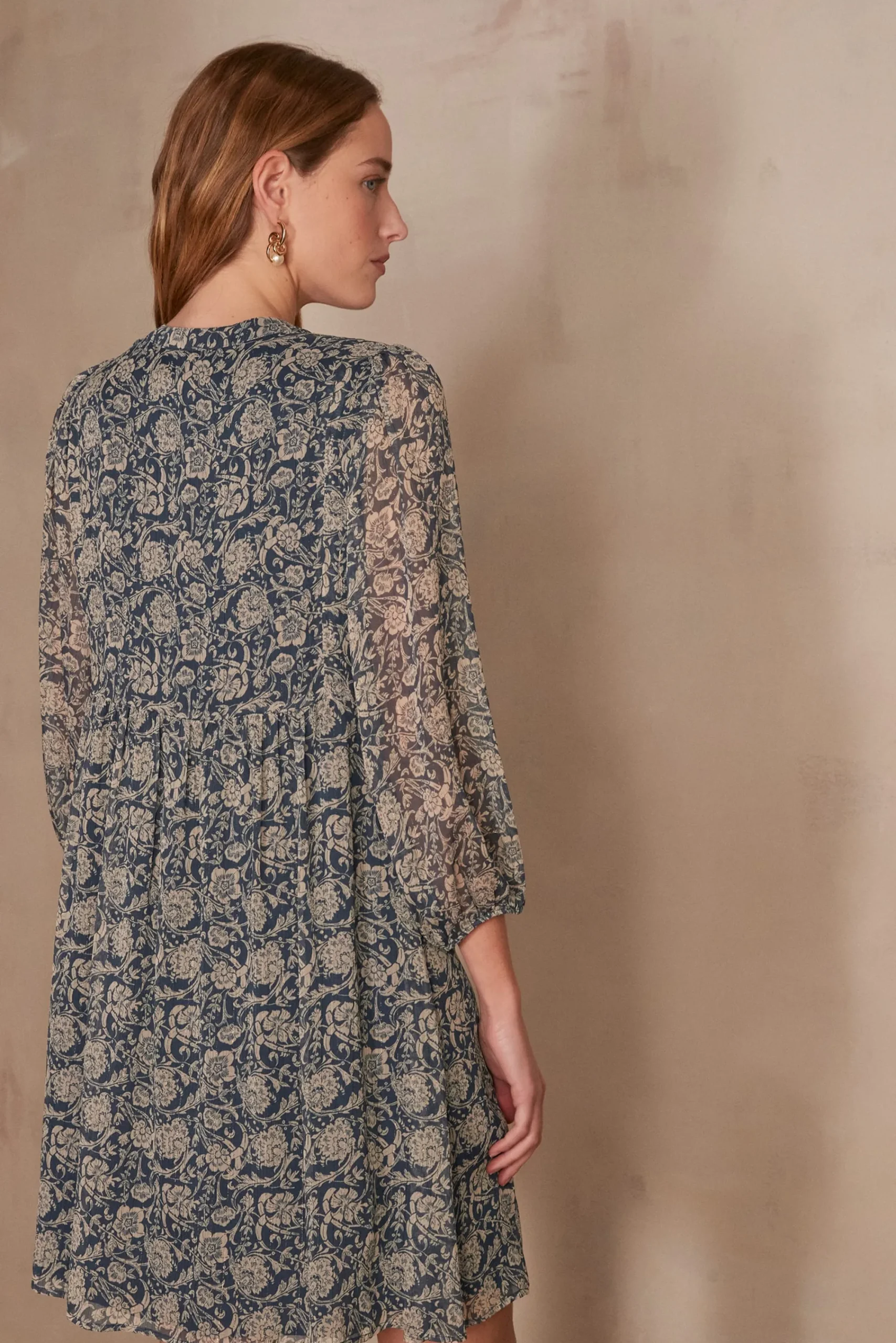 Maison 123 Robes Imprimées|Robes Bohèmes>Robe LIA MARINE