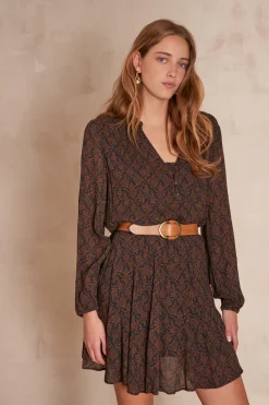 Maison 123 Robes Courtes|Robes Imprimées>Robe MABELLE MARINE