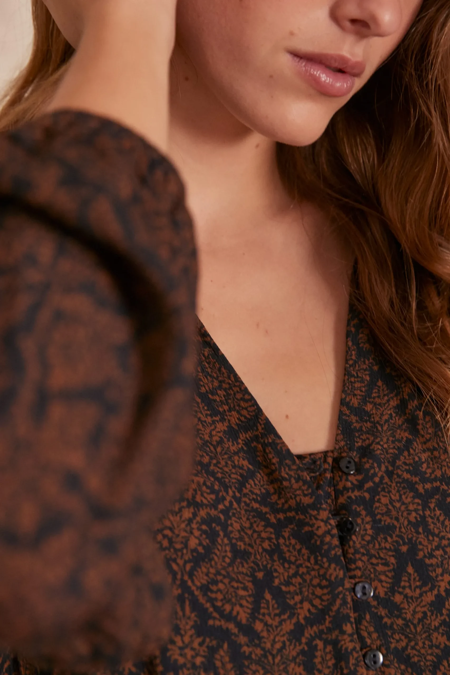 Maison 123 Robes Courtes|Robes Imprimées>Robe MABELLE MARINE