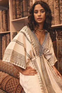 Maison 123 Robes Longues|Robes Imprimées>ROBE MAE IVOIRE