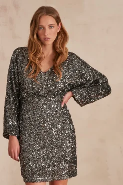 Maison 123 Robes Courtes|Robes De Soirée>Robe MAGIE SILVER