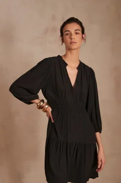 Maison 123 Robes Courtes|Robes Noires>Robe MARLENE NOIR