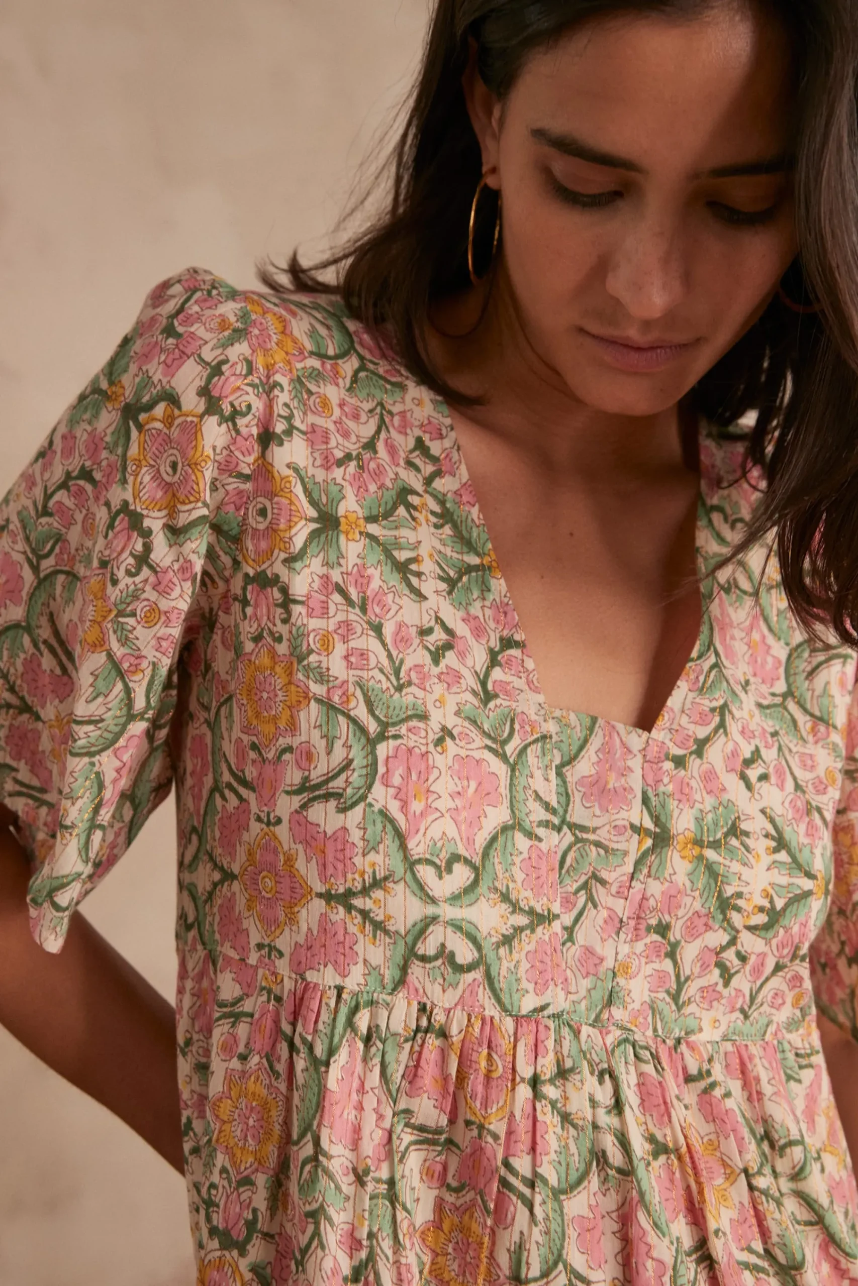 Maison 123 Robes Courtes|Robes Imprimées>ROBE MELIE PRIMEROSE