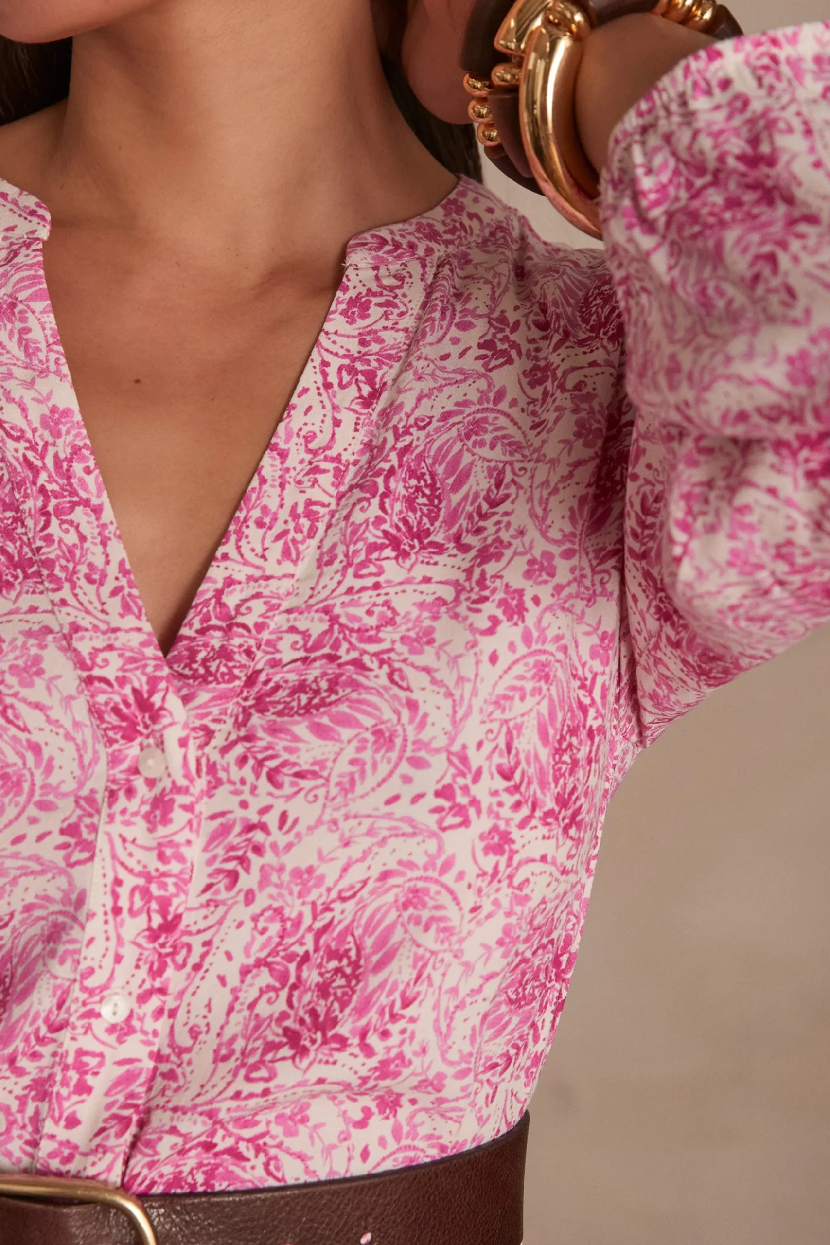 Maison 123 Robes Courtes|Robes Imprimées>Robe MIRANDA ROSE PALE
