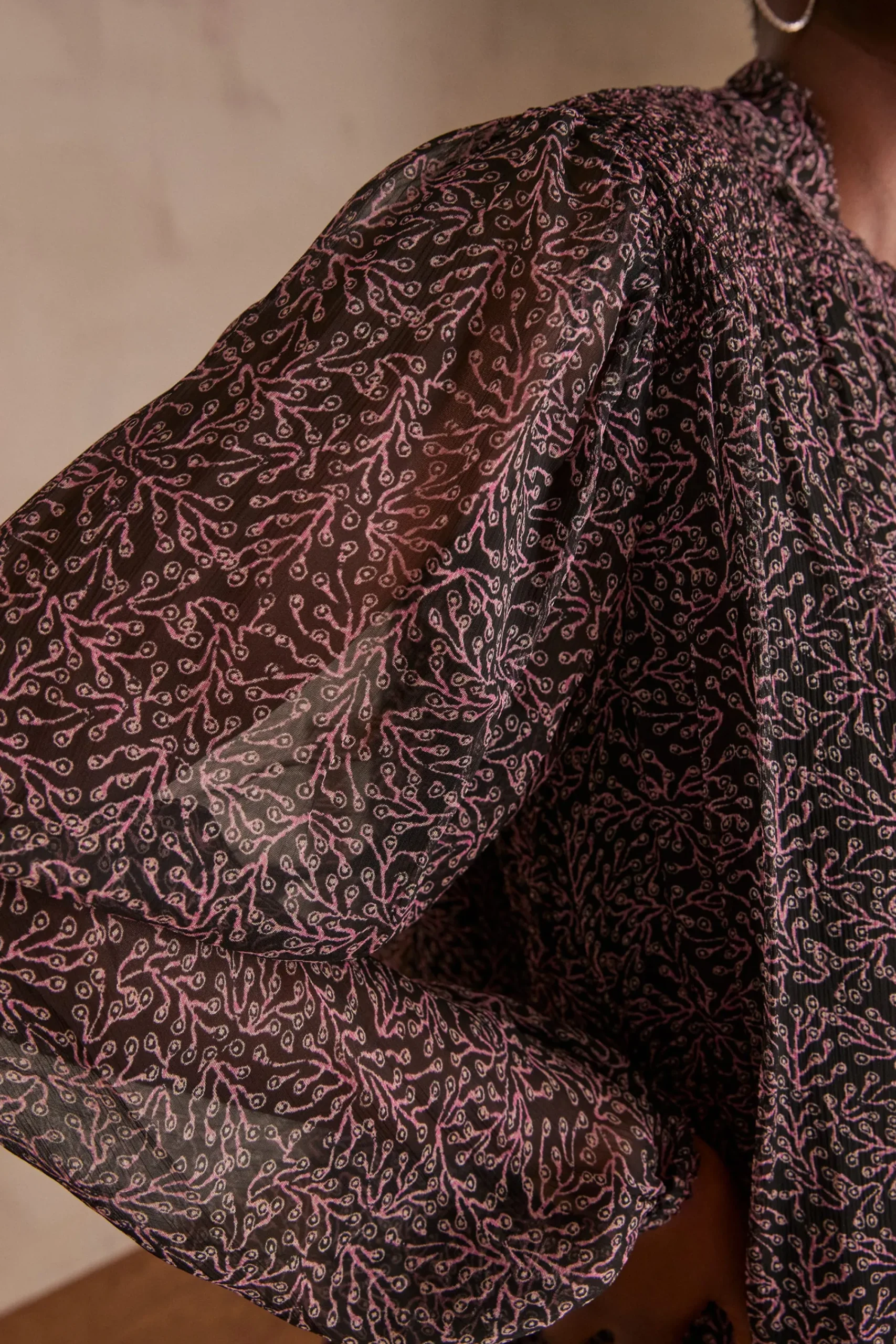 Maison 123 Robes Courtes|Robes Imprimées>Robe MYLENE BORDEAUX