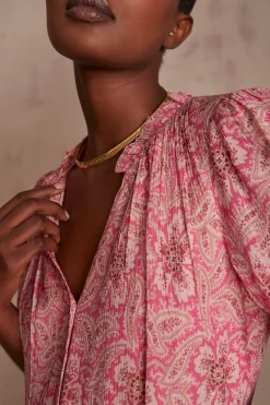 Maison 123 Robes Longues|Robes Imprimées>Robe MYRTIE GROSEILLE