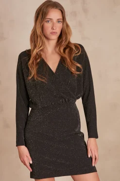 Maison 123 Robes Courtes|Robes Noires>Robe MYSTERE NOIR