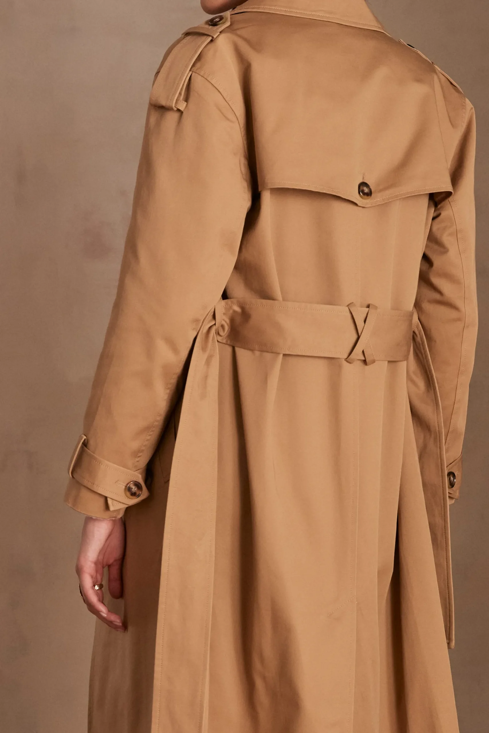 Maison 123 Manteaux Longs>Trench AURORE BEIGE