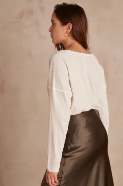 Maison 123 T-Shirts Col Rond|T-Shirts À Manches Longues><noscript><img width=