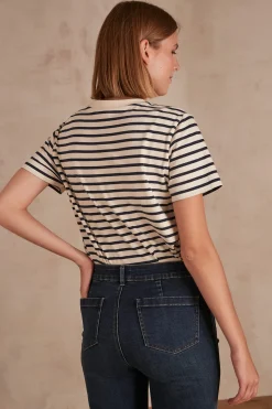 Maison 123 T-Shirts Col Rond|T-Shirts À Manches Courtes><noscript><img width=