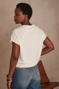 Maison 123 T-Shirts Col Rond|T-Shirts Blancs><noscript><img width=