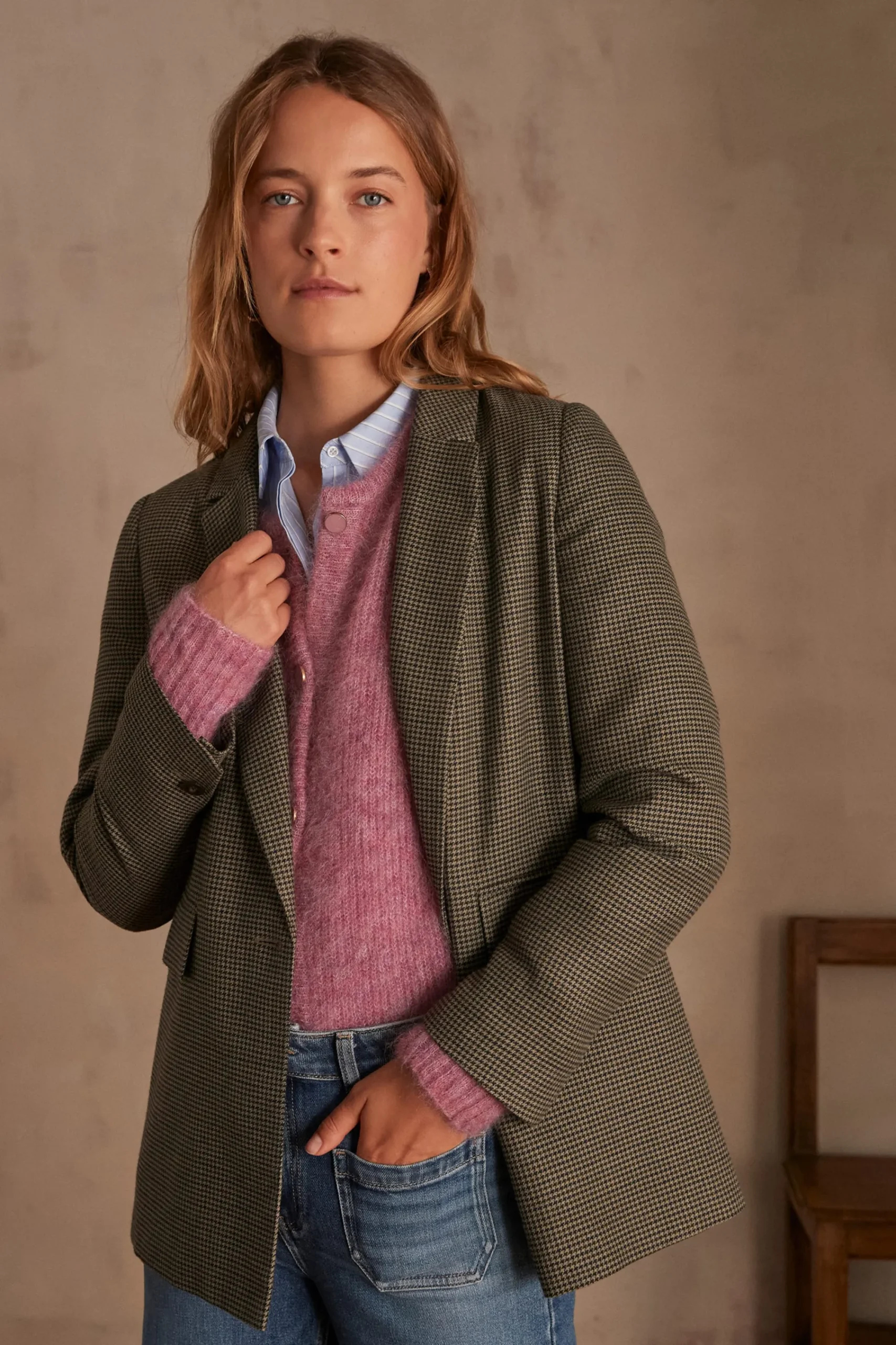 Maison 123 Blazers|Tailleurs>Veste de tailleur NELIA KAKI