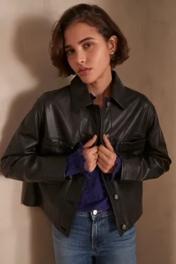 Maison 123 Manteaux Et Blousons En Cuir|Vestes Et Blousons En Cuir><noscript><img width=