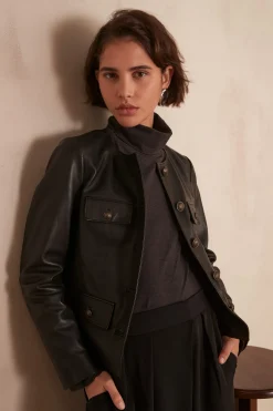 Maison 123 Manteaux Et Blousons En Cuir|Vestes Et Blousons En Cuir><noscript><img width=