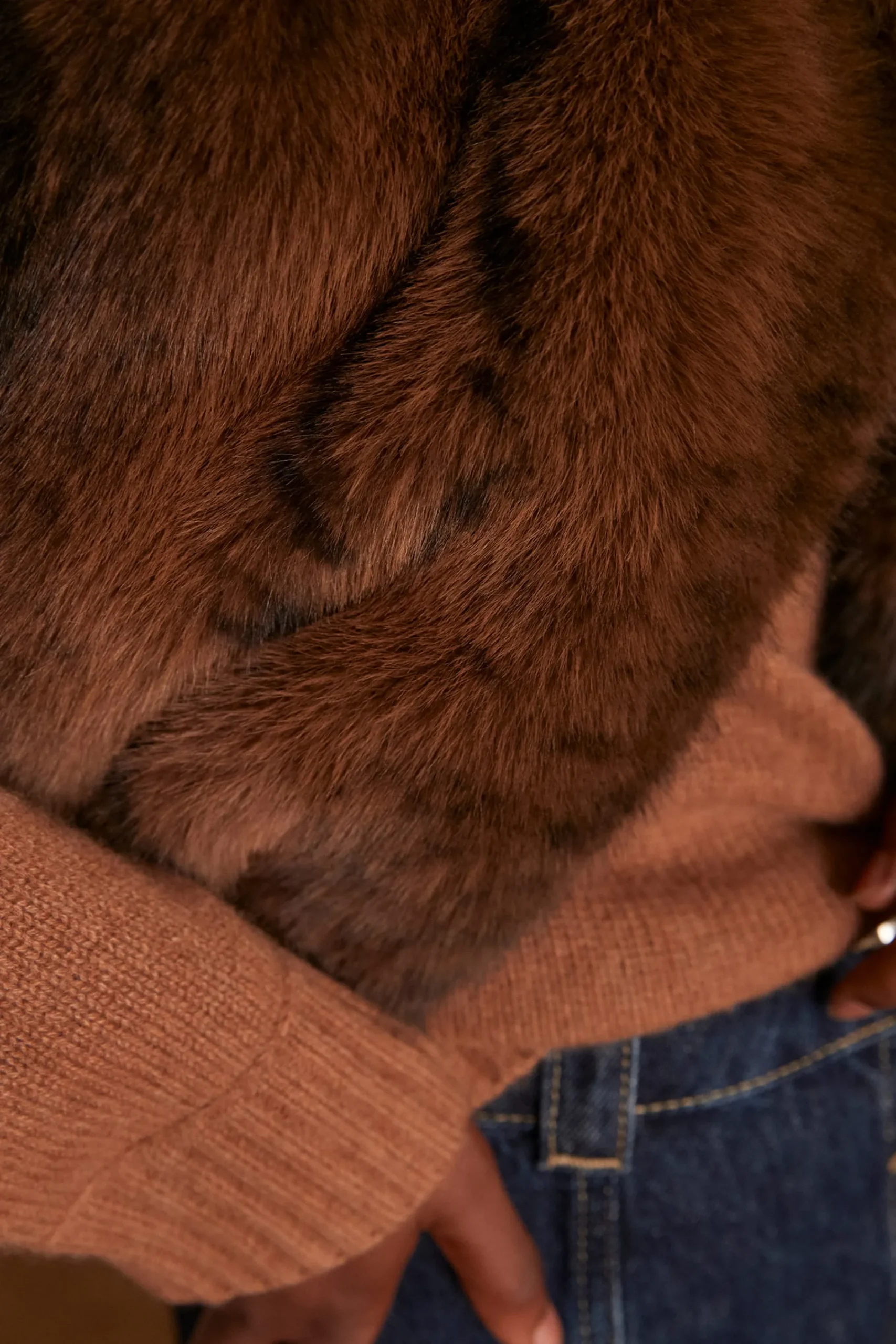 Maison 123 Vestes Sans Manches>Veste sans manches SUZANNE MARRON